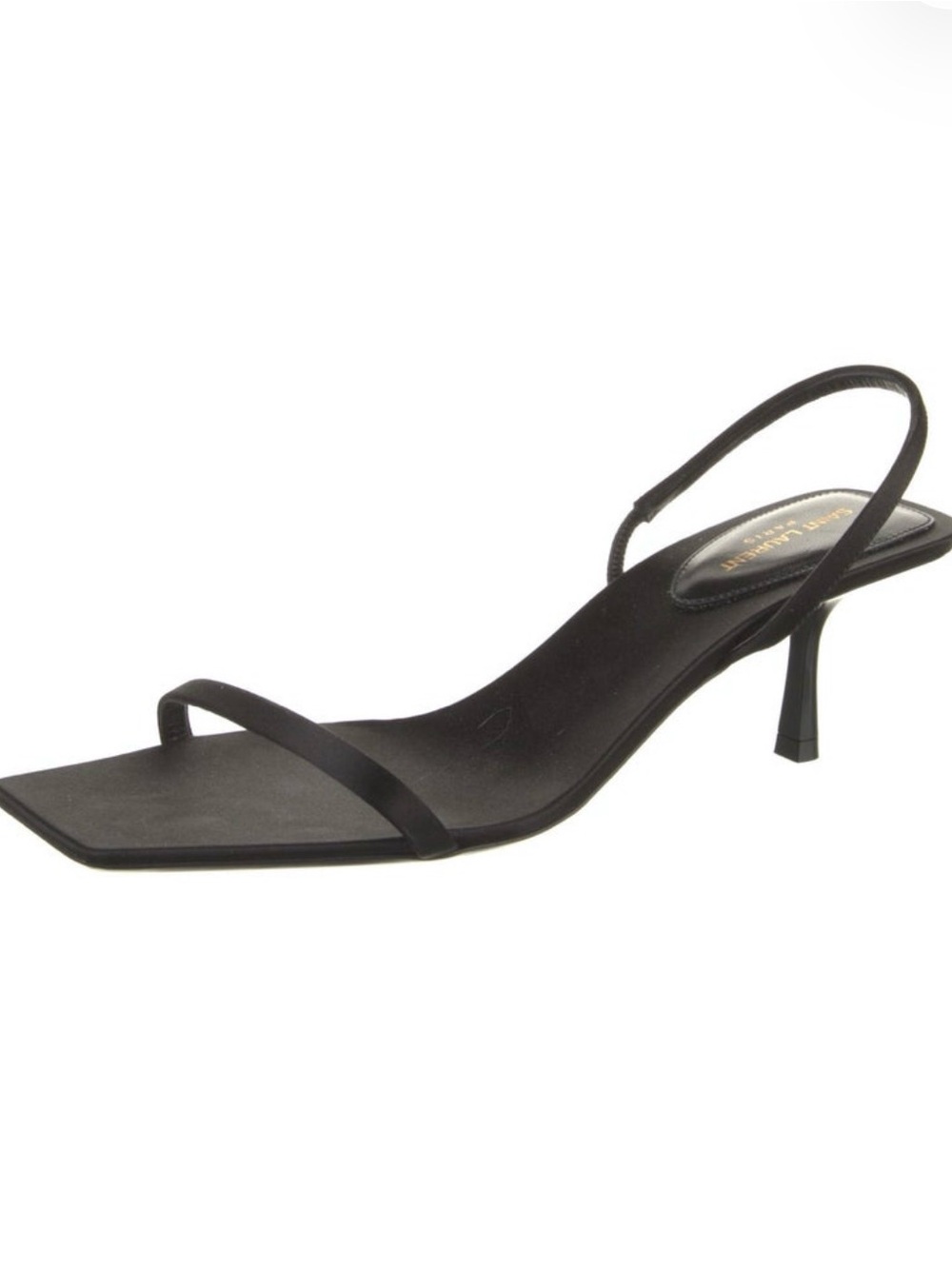 Saint Laurent slingback kitten heel size 38